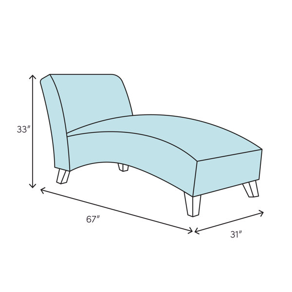 ORE Furniture Chaise Lounge Wayfair